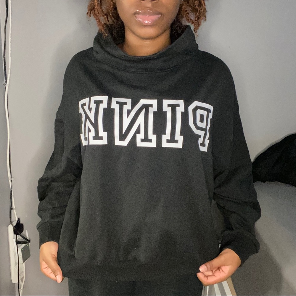 VS PINK Cowl Neck Sweatshirt